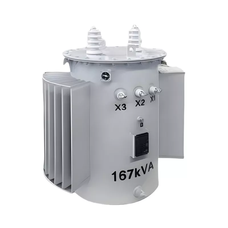 167KVA stangmonteret transformer